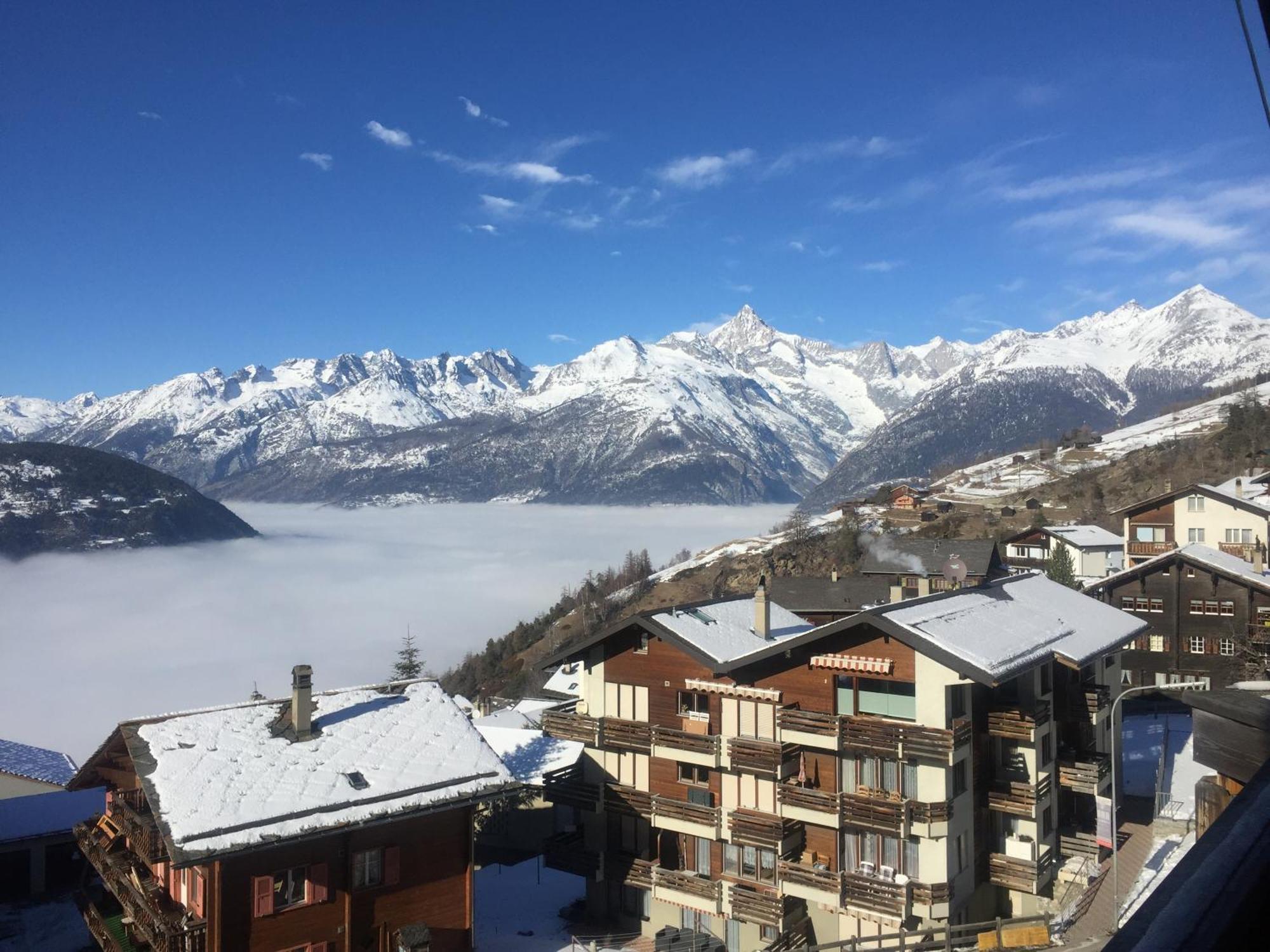 Hotel Restaurant Rothorn Visperterminen ภายนอก รูปภาพ