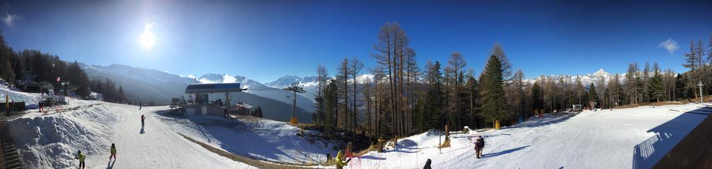 Hotel Restaurant Rothorn Visperterminen ภายนอก รูปภาพ