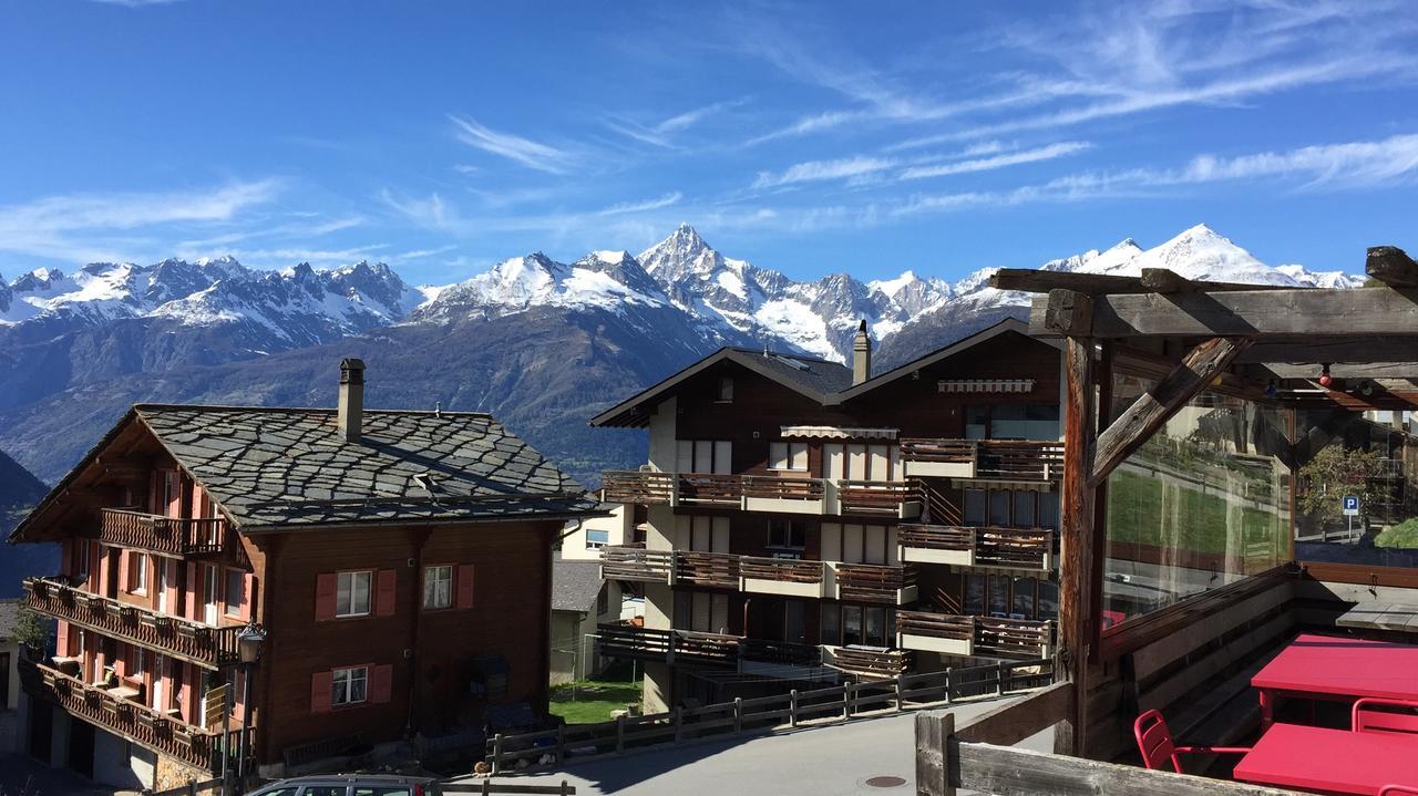 Hotel Restaurant Rothorn Visperterminen ภายนอก รูปภาพ