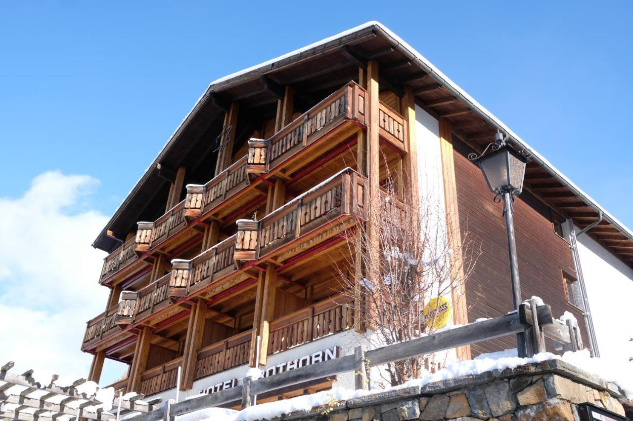Hotel Restaurant Rothorn Visperterminen ภายนอก รูปภาพ