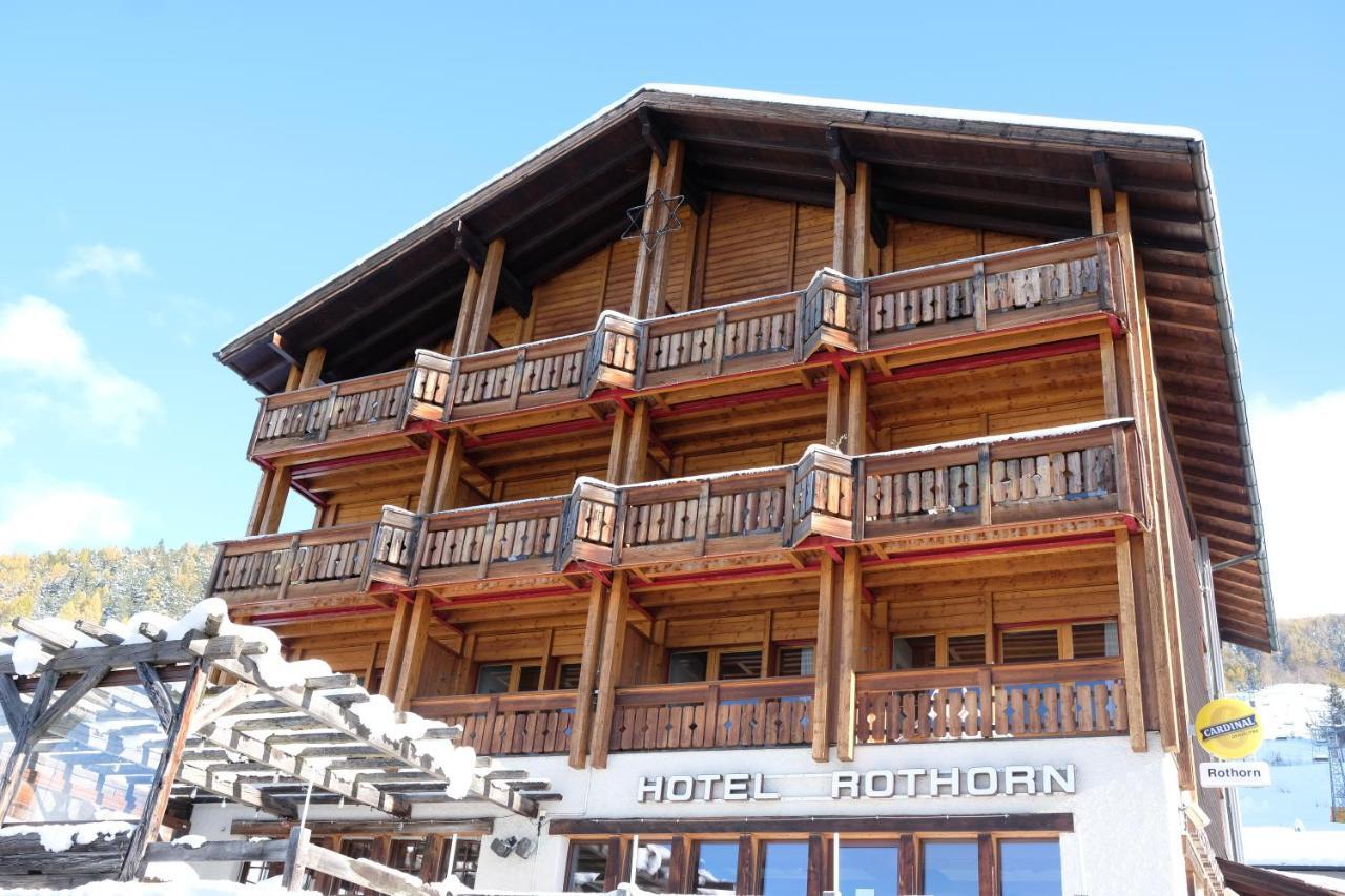 Hotel Restaurant Rothorn Visperterminen ภายนอก รูปภาพ